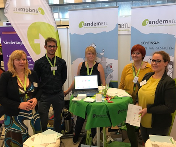 Unser tandem Team beim Berlin-Tag im September 2018